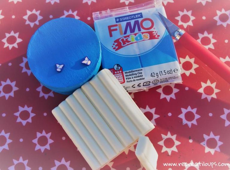 Tuto facile avec des enfants - Boîte décorée en pâte Fimo - Le blog
